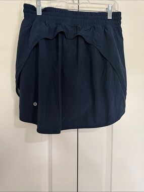lululemon athletica Navy Athletic Mini Skirt